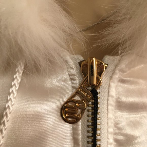 SUPER RARE FIND vintage y2k ROCAWEAR jacket with genuine fox fir trims! - Picture 8 of 16